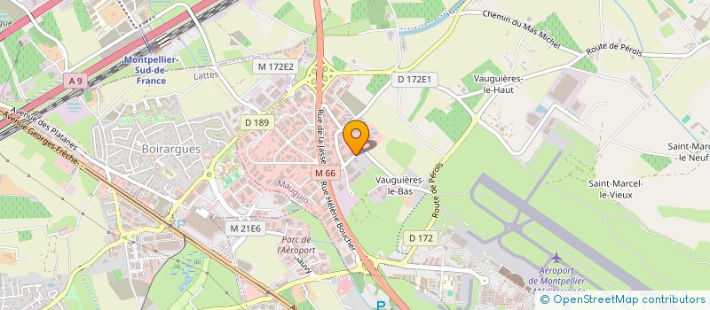 localisation de l'entreprise ALTONA INVEST  MAUGUIO