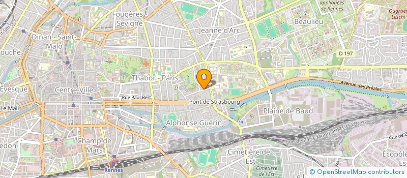 localisation de l'entreprise ALTOR  RENNES