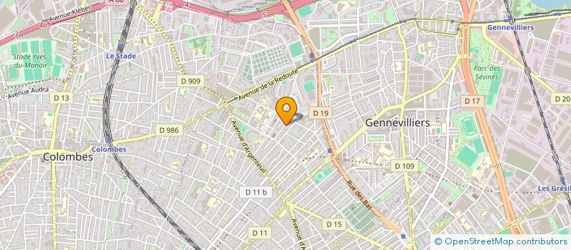 localisation de l'entreprise ALTOR INDUSTRIE à ASNIERES-SUR-SEINE