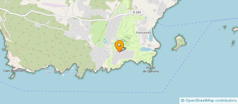 localisation de l'entreprise ALTORAJO à BONIFACIO