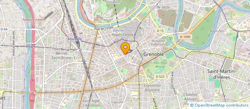 localisation de l'entreprise ALTORE à GRENOBLE