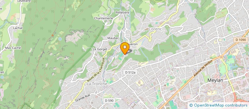 localisation de l'entreprise ALTORI PRO  CORENC