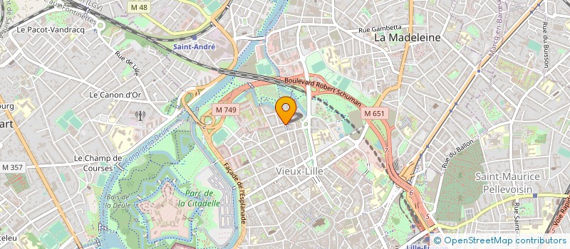localisation de l'entreprise ALTORIA à LILLE