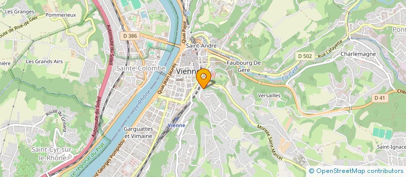 localisation de l'entreprise ALTORISK à VIENNE