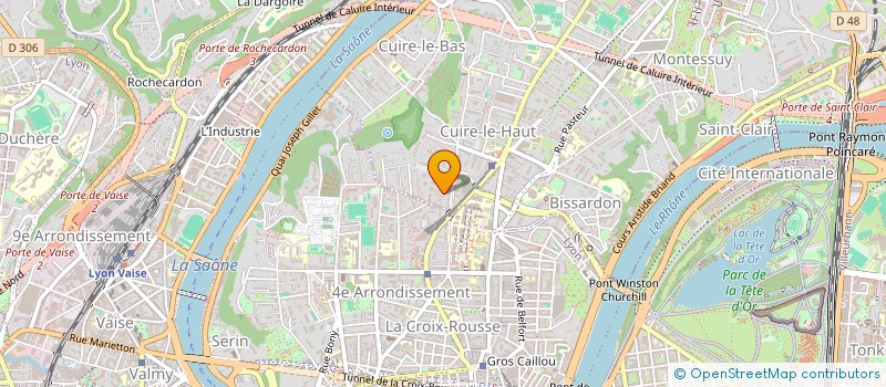 localisation de l'entreprise ALTOURETTE  CALUIRE-ET-CUIRE