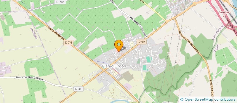 localisation de l'entreprise ALTP à PLAN-D'ORGON