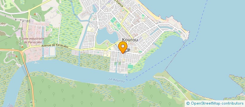 localisation de l'entreprise ALTP GUYANE à KOUROU