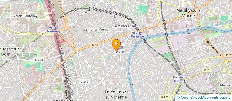 localisation de l'entreprise ALTR CONSULTING  LE PERREUX-SUR-MARNE