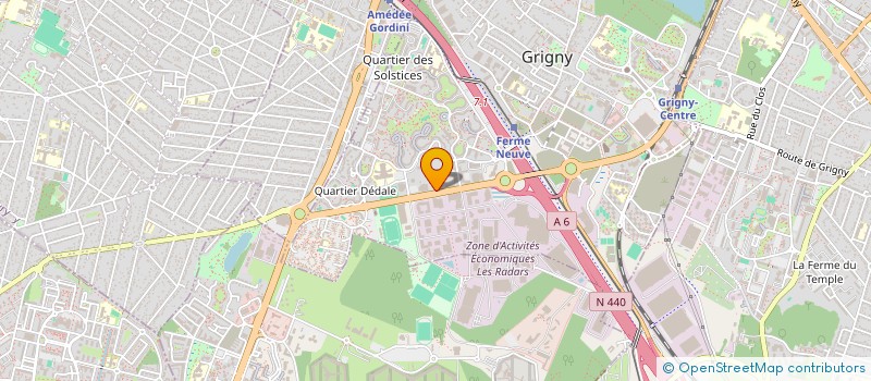 localisation de l'entreprise ALTRA PHONE  GRIGNY