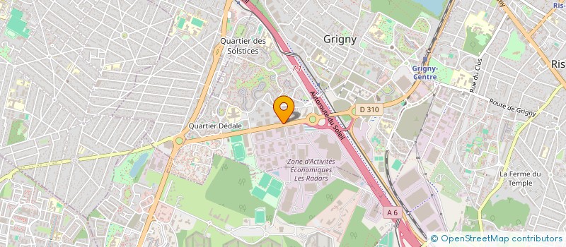localisation de l'entreprise ALTRA SYSTEMS à GRIGNY