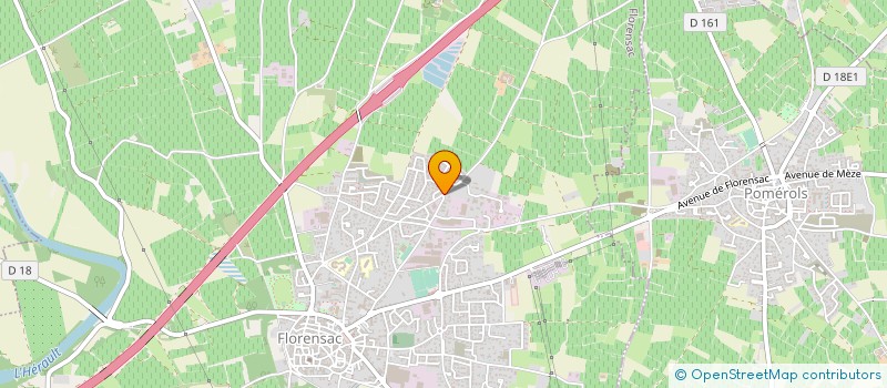 localisation de l'entreprise ALTRAD RICHARD FRAISSE à FLORENSAC