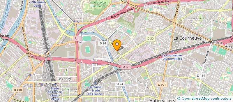localisation de l'entreprise ALTRADEX à SAINT-DENIS