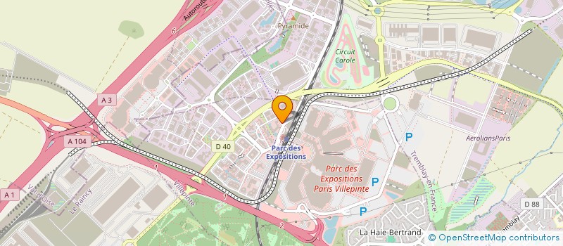 localisation de l'entreprise ALTRADIS à LOUVRES