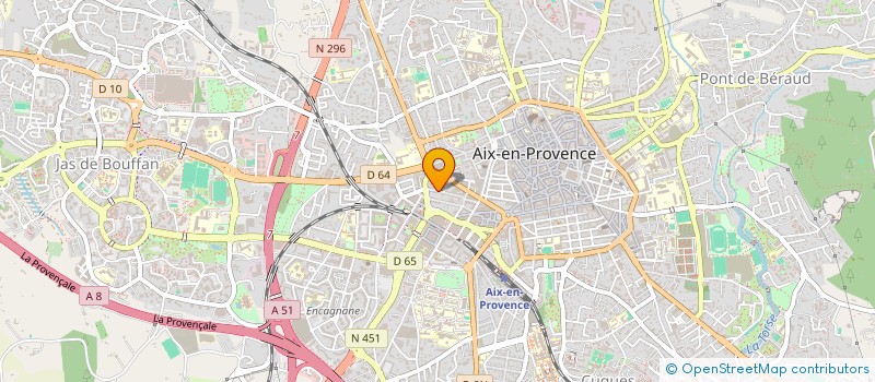 localisation de l'entreprise ALTREA à AIX-EN-PROVENCE