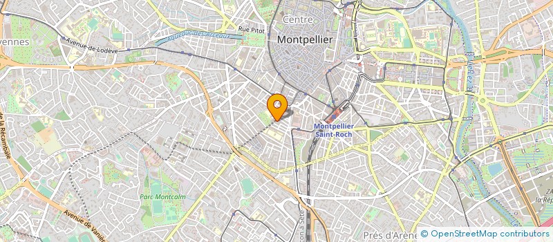 localisation de l'entreprise ALTRI à MONTPELLIER