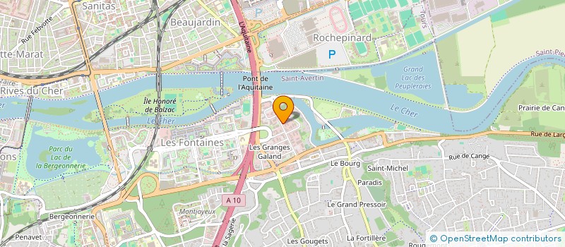 localisation de l'entreprise ALTRIA  SAINT-AVERTIN