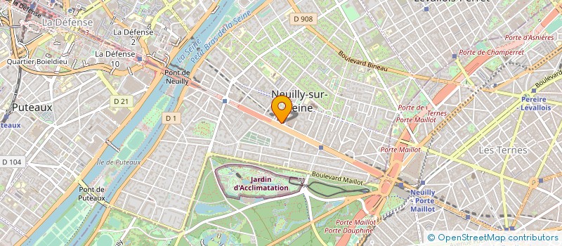 localisation de l'entreprise ALTRIDE à NEUILLY-SUR-SEINE