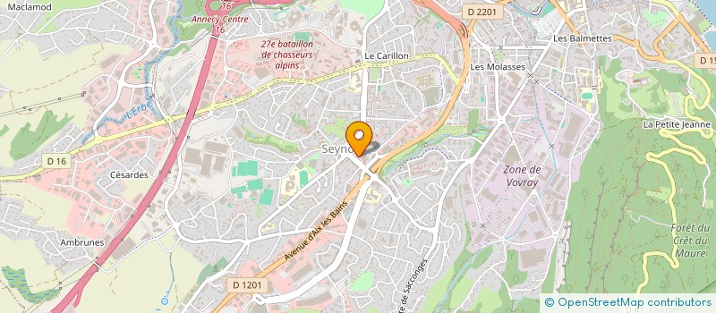 localisation de l'entreprise ALTRIMMO à ANNECY