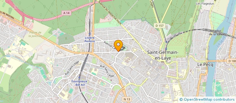 localisation de l'entreprise ALTRIS à SAINT-GERMAIN-EN-LAYE