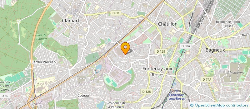 localisation de l'entreprise ALTRIS AM à FONTENAY-AUX-ROSES