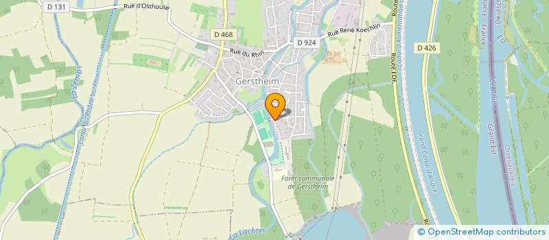 localisation de l'entreprise ALTRIUM INVEST  MATZENHEIM