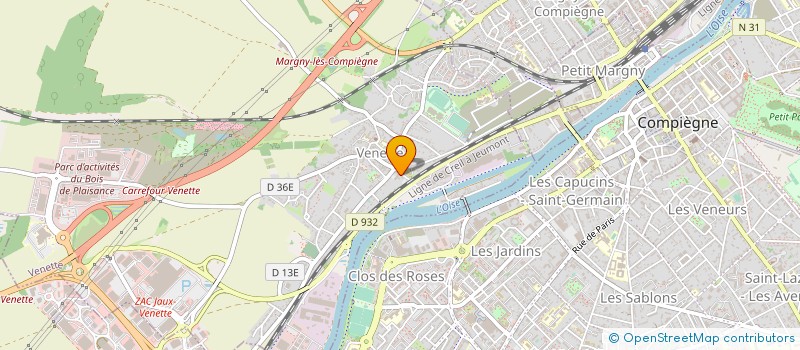 localisation de l'entreprise ALTRO à VENETTE