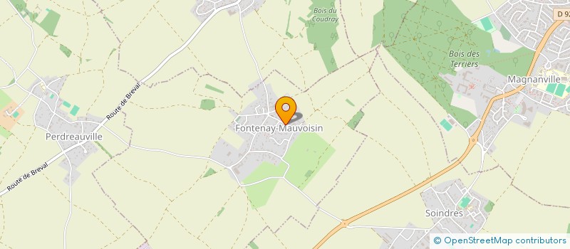 localisation de l'entreprise ALTRON  FONTENAY-MAUVOISIN