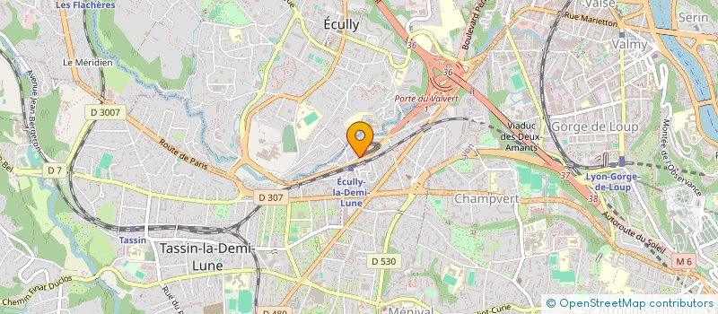 localisation de l'entreprise ALTRONICS  TASSIN-LA-DEMI-LUNE