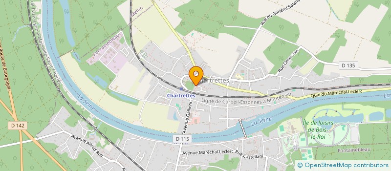 localisation de l'entreprise ALTRYS  CHARTRETTES