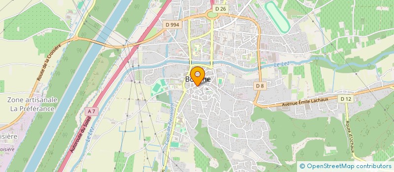 localisation de l'entreprise ALTUG à BOLLENE