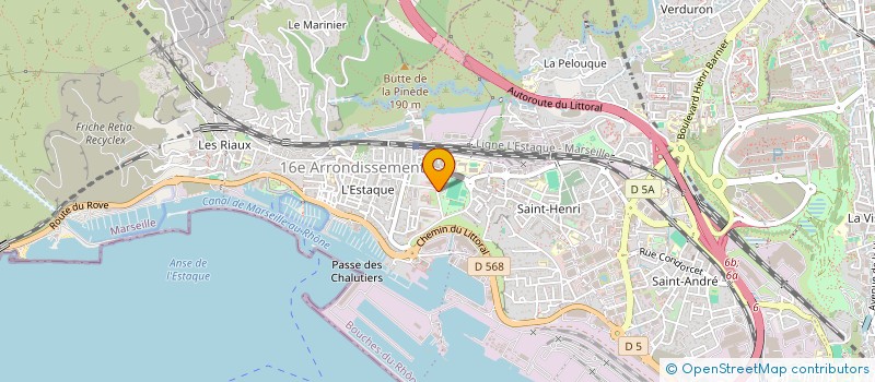 localisation de l'entreprise ALTUM  MARSEILLE