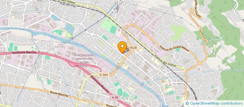 localisation de l'entreprise ALTUN  CLUSES