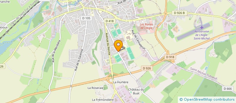 localisation de l'entreprise ALTUN à L'AIGLE