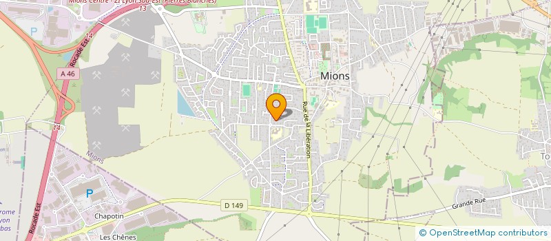 localisation de l'entreprise ALTUNAY BATI à MIONS