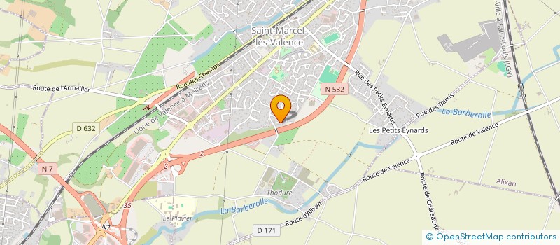 localisation de l'entreprise ALTUNBAT  SAINT-MARCEL-LES-VALENCE