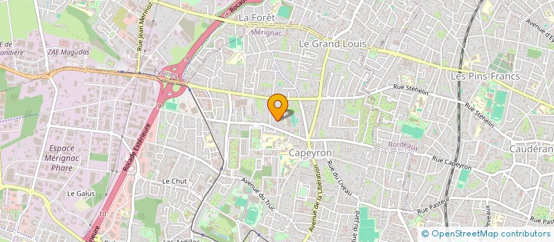 localisation de l'entreprise ALTURA-CA HOLDING  MERIGNAC