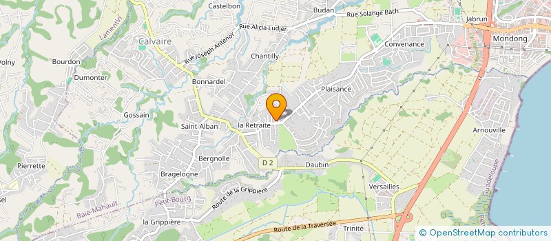 localisation de l'entreprise ALTURA RH  BAIE-MAHAULT