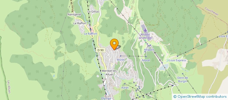 localisation de l'entreprise ALTUS 1930  LES ALLUES