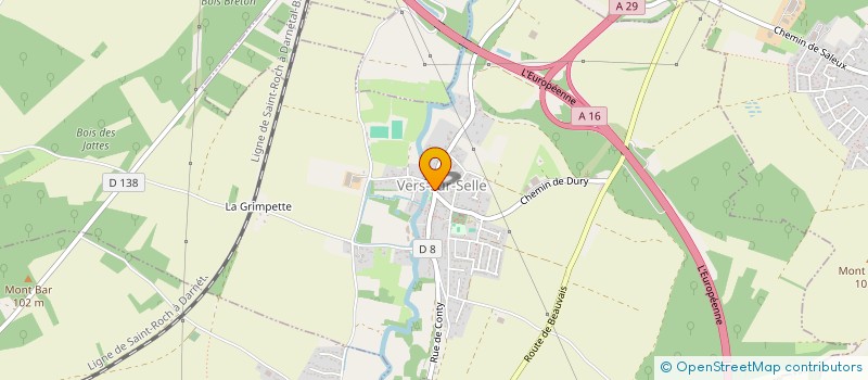 localisation de l'entreprise ALTUS  SALEUX