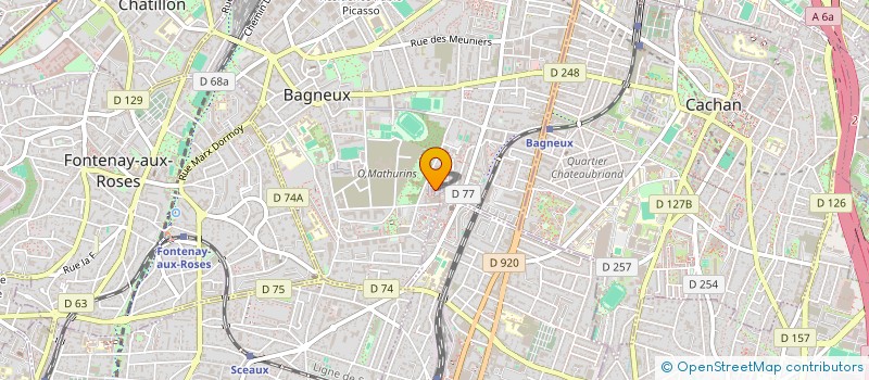 localisation de l'entreprise ALTUS CLEAN à BAGNEUX