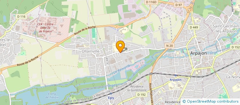 localisation de l'entreprise ALTUS CONSTRUCTION à OLLAINVILLE