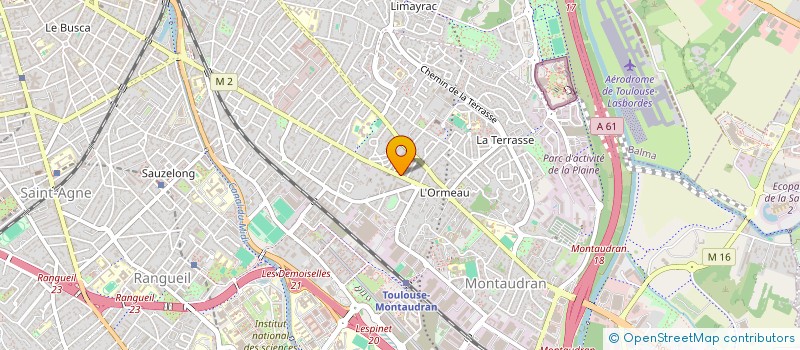 localisation de l'entreprise ALTUS MARKET  TOULOUSE