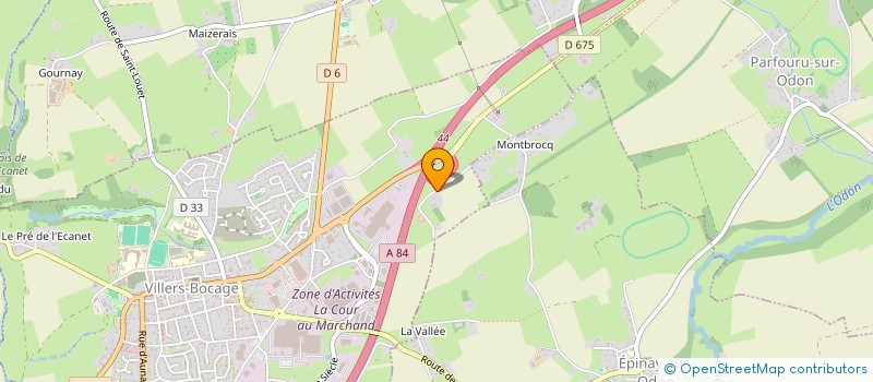 localisation de l'entreprise ALTUS VENTUS  VILLERS-BOCAGE