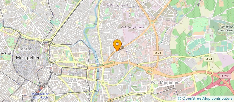 localisation de l'entreprise ALTUX à MONTPELLIER