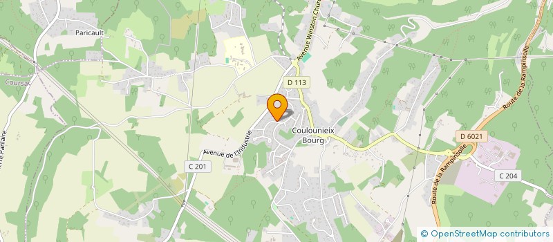 localisation de l'entreprise ALTY SERVICES  COULOUNIEIX-CHAMIERS