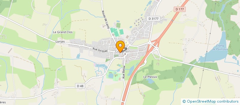 localisation de l'entreprise ALTYS  GUIGNEN