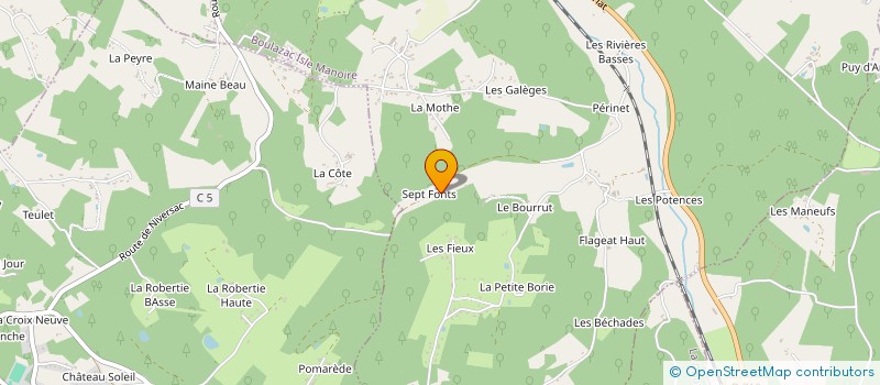 localisation de l'entreprise ALU 24 à BOULAZAC ISLE MANOIRE
