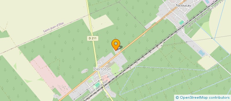 localisation de l'entreprise ALU 33 à CESTAS