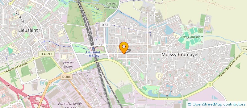 localisation de l'entreprise ALU à MOISSY-CRAMAYEL
