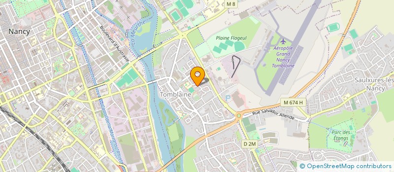 localisation de l'entreprise ALU  TOMBLAINE